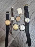 Partij antieke horloges, WW2, verzameling, lot vintage, Verzenden, Gebruikt, Zilver, Pronto Verdal, Orly, NAP, Wilane, Indus Elite, Geneva de luxe