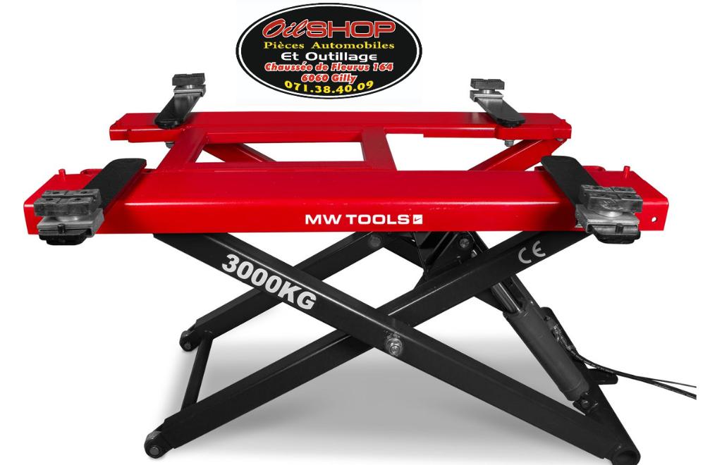 Pont élévateur à ciseaux mobile 3T 230V 980mm, Enlèvement, Neuf