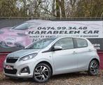 Peugeot 108 1.0 VTi Allure BOITE AUT CARPLAY CAM CLIM 16.789, Autos, Argent ou Gris, Achat, Euro 6, Entreprise