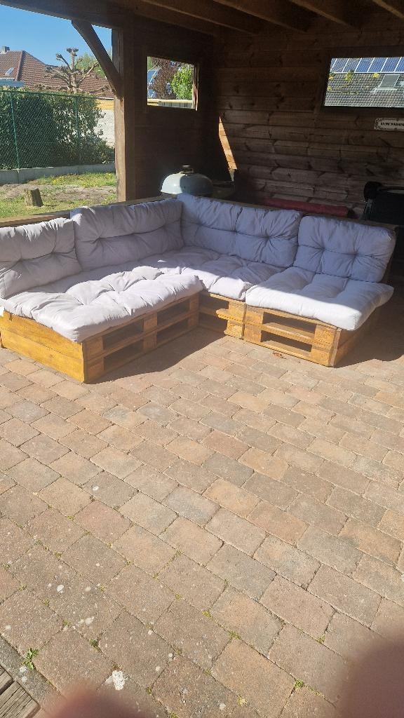 Louncheset, Ophalen, 5 zitplaatsen, Gebruikt, Loungeset