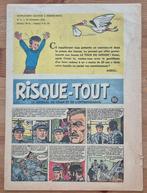 Risque-Tout n 0 de 1955 Spirou Dupuis Buck Danny Tillieux, Gelezen, Hubinon, Eén stripboek, Ophalen of Verzenden