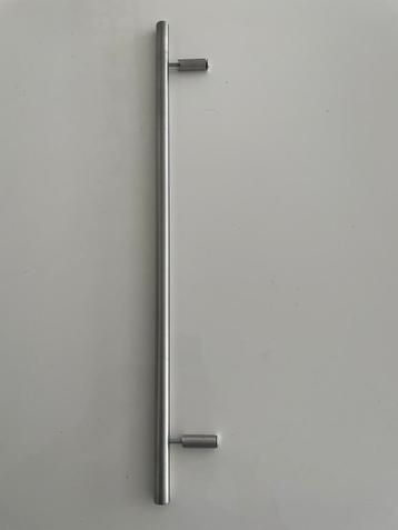 Barre poignée inox 44 cm / diam 1 cm 