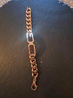 Dubbele goud verguld CRISTIAN DIOR armband voor mannen, Handtassen en Accessoires, Ophalen of Verzenden, Zo goed als nieuw, Goud