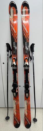 K2 Crossfire Appache ski 177cm met bindingen, alu skistokken, Sport en Fitness, Ophalen, Gebruikt, Ski