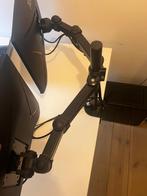 Neomounts FPMA-D960D monitorarm 2 schermen - 10-27", Ophalen, In hoogte verstelbaar