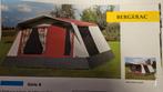 Tente de camping 5places marque Cabanon.gris claire et rouge, Caravanes & Camping, Tentes, Comme neuf, Jusqu'à 5
