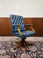 Klassiek Engels Chesterfield Bureaustoel, Ophalen of Verzenden