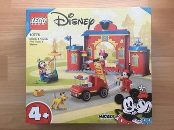 Lego Disney Mickey & Friends brandweerkazerne & auto - nieuw beschikbaar voor biedingen