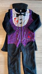 Halloween Dracula onesie maat 110-116, Kinderen en Baby's, 110 t/m 116, Gebruikt, Ophalen of Verzenden