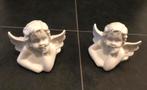 Beeldjes Engel 2 stuks porselein., Ophalen of Verzenden