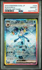 Glaceon ex PSA 10 - 206/187 - Japanese Terastal Festival, Hobby en Vrije tijd, Ophalen of Verzenden, Zo goed als nieuw, Losse kaart