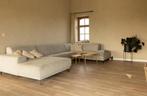 Zetel hoekzetel Hoekbank Chaise Longue  Bouclé - lichtrijs, Huis en Inrichting, Ophalen of Verzenden, Zo goed als nieuw, Stof