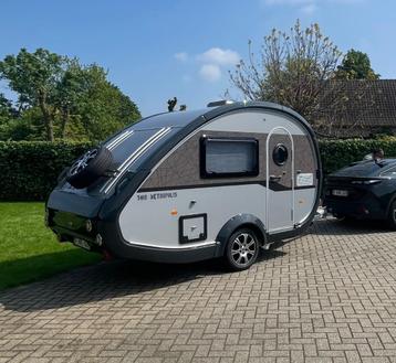 Caravan T@b 320 Metropolis - 11/2023 nieuwstaat!!!, Jusqu'à 4 m, Particulier, T@b, 500 - 750 kg