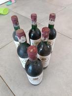 6 bouteilles de vin Bordeaux, Gebruikt, Frankrijk, Ophalen of Verzenden, Rode wijn