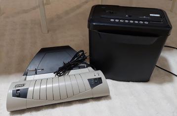 Quigg lamineermachine + Iris Ohyama S225 beschikbaar voor biedingen