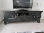 TV meubel, Ophalen, Gebruikt, Eikenhout, Minder dan 100 cm
