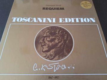 Verdi / Toscanini - Requiem Box 2 x Lp's Vinyl beschikbaar voor biedingen