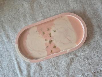 Onderleggers schaaltje terrazzo versch kleuren ovaal 5€/st, Huis en Inrichting, Woonaccessoires | Dienbladen, Ophalen, Zo goed als nieuw