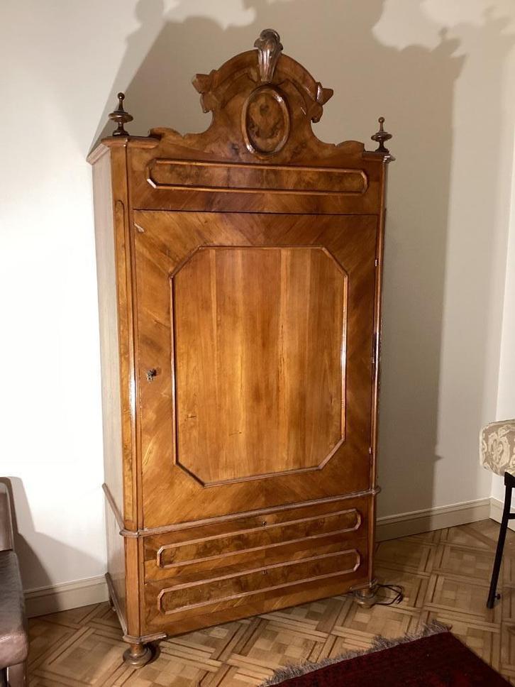 Biedermeier Revival periode hal kast, Antiek en Kunst, Antiek | Meubels | Kasten, Ophalen