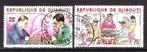 Postzegels Djibouti: diverse reeksen en zegels 3, Affranchi, Enlèvement ou Envoi, Autres pays