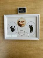 Hand en voetprint baby kader kraamcadeau, Nieuw, Ophalen of Verzenden, Kraamcadeau