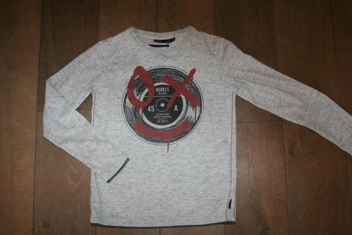 Maat 146 - JBC - grijze longsleeve, Kinderen en Baby's, Kinderkleding | Maat 146, Zo goed als nieuw, Jongen, Shirt of Longsleeve