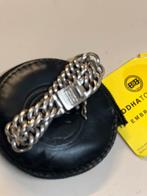 In nieuwstaat ,zware massief zilveren armband, Handtassen en Accessoires, Armbanden, Ophalen of Verzenden, Zo goed als nieuw