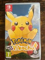Pokémon let’s go Pikachu voor de Nintendo switch, Games en Spelcomputers, Ophalen of Verzenden, Zo goed als nieuw