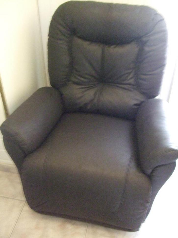 FAUTEUILS RELAX NOIRS NEUFS, Huis en Inrichting, Fauteuils, Nieuw, Ophalen