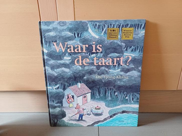waar is de taart  boek maxi editie  hard cover, Boeken, Kinderboeken | Jeugd | onder 10 jaar, Gelezen, Non-fictie, Ophalen of Verzenden