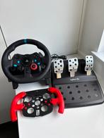 Logitech g29 stuur en pedalen + f1 weel 3D print, Ophalen, Zo goed als nieuw