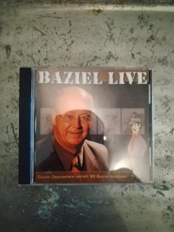 Baziel pakket (CD en boek), Cd's en Dvd's, Cd's | Humor en Cabaret, Zo goed als nieuw, Verzenden