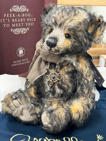 Charlie Bears beer bear Isabelle Clocktower Cogwheel LIMITED