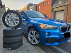 BMW X1 M PACK X DRIVE 2.0D 190pk EURO 6B VOLLEDIGE OPTIES, Auto's, Euro 6, Blauw, USB, Leder