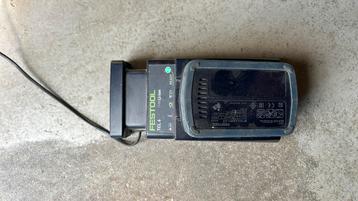 Festool oplader tcl 6 + batterij beschikbaar voor biedingen