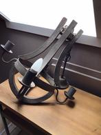 Landelijke luster met 4 lichtpunten, Huis en Inrichting, Lampen | Kroonluchters, Ophalen, Zo goed als nieuw