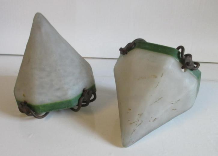 art deco originele pate de verre kappen lampen Daum Nancy, Antiek en Kunst, Antiek | Verlichting, Verzenden