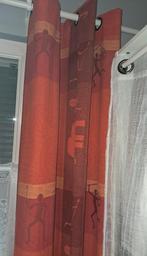 Lot de 2 tentures, Huis en Inrichting, Stoffering | Gordijnen en Lamellen, Gebruikt, 100 tot 150 cm, 200 cm of meer, Ophalen of Verzenden