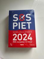 SOS Piet scheurkalender 2024, Neuf, Piet Huysentruyt, Plat principal, Enlèvement ou Envoi