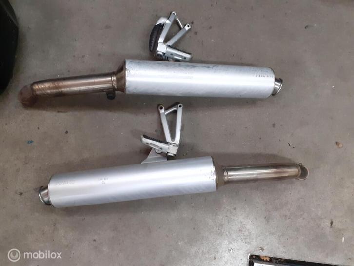 Uitlaatdemper origineel dempers uitlaten ST4s ST4 ST 4, Motoren, Onderdelen | Ducati, Gebruikt, Ophalen of Verzenden