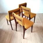 Ensemble de 4 chaises vintage MIM Roma - Ico Parisi, Enlèvement, Comme neuf, Tissus