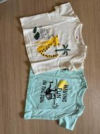 Set van 2 HEMA baby T-shirts – maat 50, Ophalen of Verzenden, Zo goed als nieuw