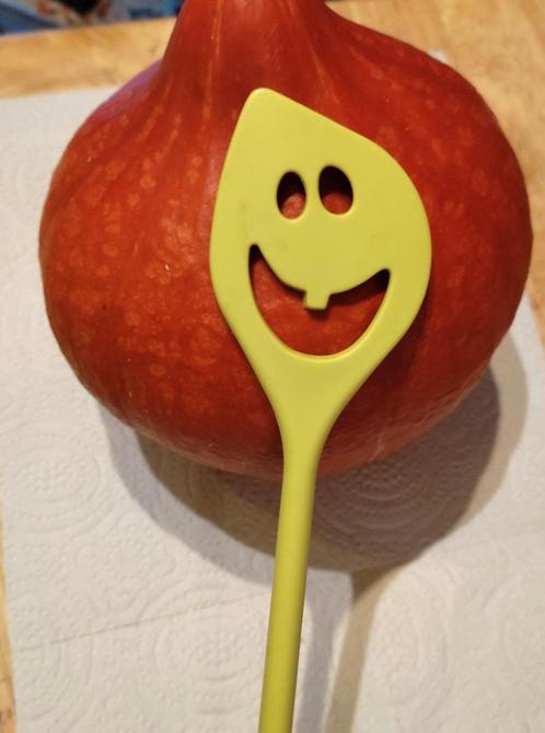 Grappige groene spatel, Huis en Inrichting, Keuken | Keukenbenodigdheden, Zo goed als nieuw, Ophalen