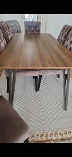 Eettafel + 6 stoelen, Huis en Inrichting, Complete eetkamers, Ophalen