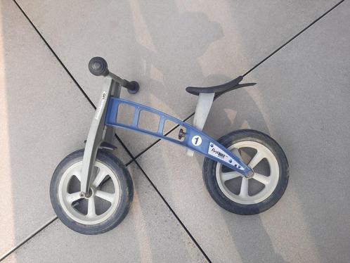 First bike street loopfiets blauw, Kinderen en Baby's, Speelgoed | Buiten | Voertuigen en Loopfietsen, Gebruikt, Loopfiets, Ophalen of Verzenden