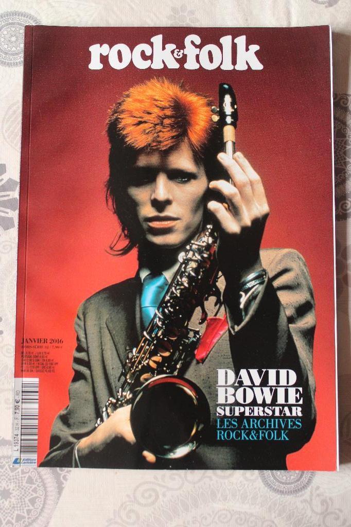 ROCK & FOLK HORS-SÉRIE n32 - JANVIER 2016 - DAVID BOWIE, Ophalen of Verzenden, Nieuw, Muziek, Film of Tv