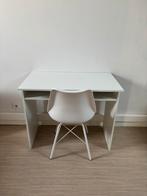 Table de bureau blanche, Maison & Meubles, Bureaux, Enlèvement, Comme neuf, Bureau