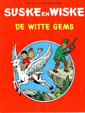 Suske en Wiske zeldzaam stripboek De Witte Gems ABNAMRO 