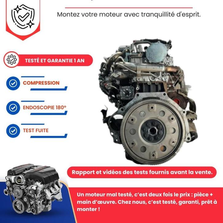 Complete motor Toyota Hilux 2.8 D4d 204cv 1gdftv, Auto-onderdelen, Motor en Toebehoren, Toyota, Nieuw, Ophalen of Verzenden