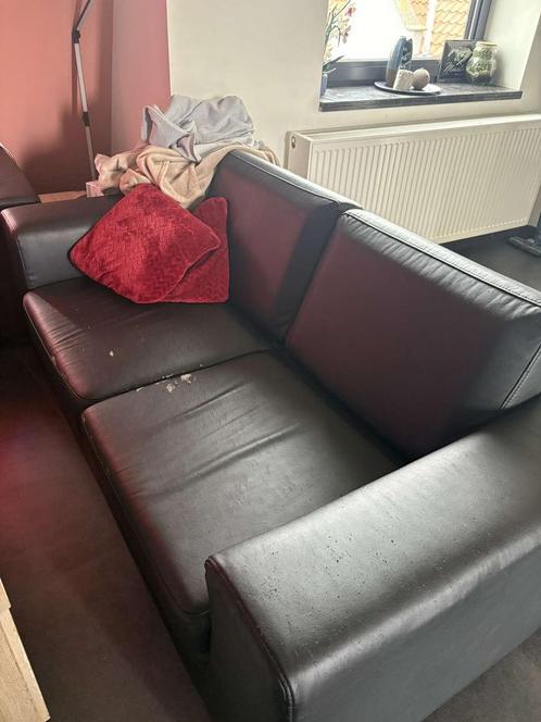 2 x 2 zit zetels, Huis en Inrichting, Zetels | Zetels en Chaises Longues, Gebruikt, Tweepersoons, 150 tot 200 cm, Minder dan 75 cm